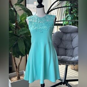 The Children's Place Blue Sleeveless A-Line Dress